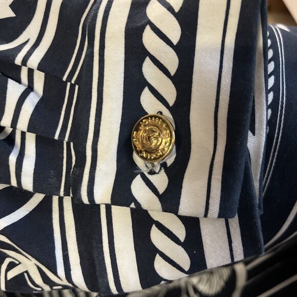 St. John Sport Marie Gray navy Zip Front Jacket Size Med NWT - Picture 5 of 8